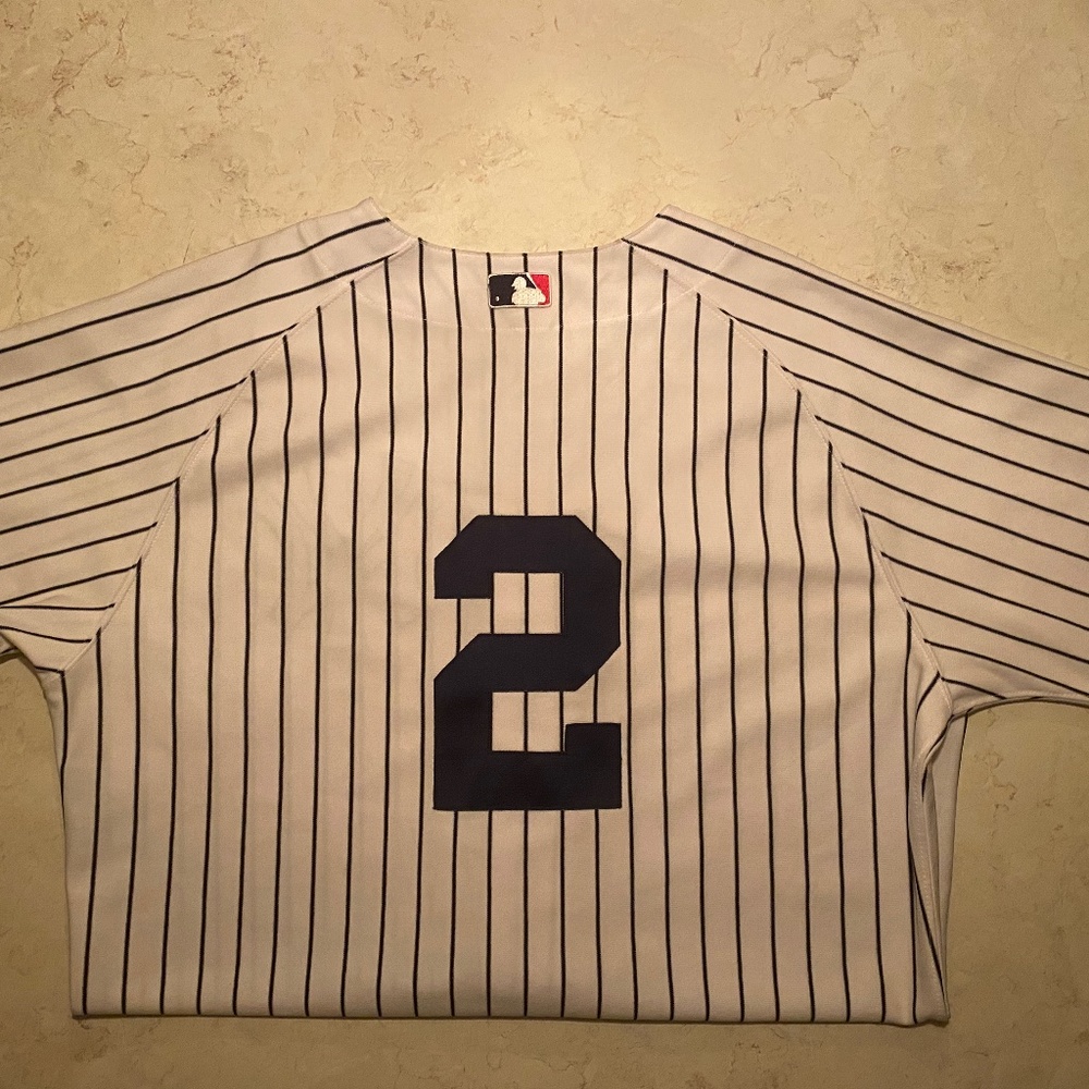 Authentic Derek Jeter Yankees Pinstripe Jersey
